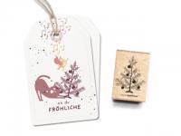 Stempel cats on appletrees Tannenbaum Nr.4