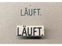 Stempel Sonderanfertigung "Luft."