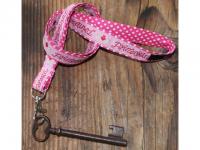 Schlüssel-Butler Schlüsselanhänger pink, Prinzessin