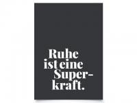 3290 Postkarte "Ruhe ist eine Superkraft"