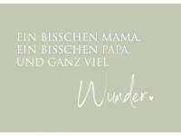 Postkarte Wunderwort "Ganz viel Wunder"