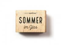Stempel cats on appletrees "Sommer im Glas"