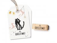 Stempel cats on appletrees "it's grilltime"