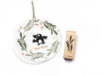Stempel cats on appletrees Olivenzweig