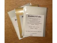 Rubbel-Folie Gold