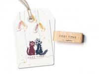 Stempel cats on appletrees "Cozy times"