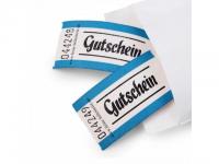 Feine Billetterie Ticket / Wertmarke Gutschein