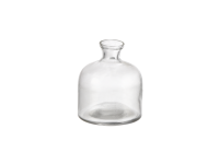 Vase ROMANCE, Glas klar, S, 8 x 9 cm