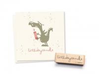 Stempel cats on appletrees Birthdaycandle