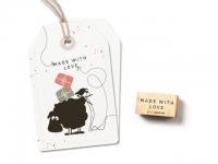 Stempel cats on appletrees "Made with love"