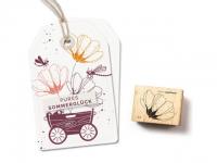 Stempel cats on appletrees Blte Nr.44 Cosmea