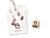 Stempel cats on appletrees Hamster Roland