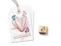 Stempel cats on appletrees Schmetterling Camille