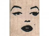 Stempel Desertstamps Frauengesicht Marilyn Monroe