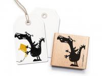 Stempel cats on appletrees Drache Friedhold