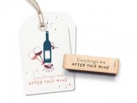 Stempel cats on appletrees "Everything's fine after this wine"