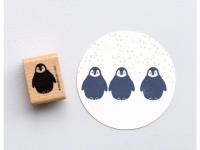 Stempel Perlenfischer Pinguinbaby