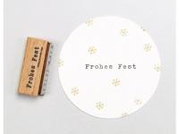 Stempel Perlenfischer Frohes Fest