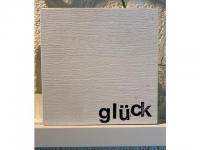 Holz-Wort 15 x 15 cm "glck"