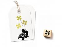 Stempel cats on appletrees Kleeblatt