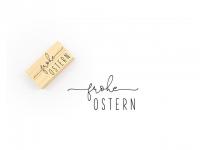 Stempel in-love-with-paper "frohe Ostern"