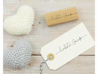 Stempel in-love-with-paper "Liebste Grsse"