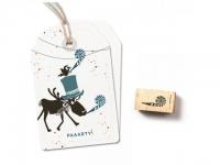 Stempel cats on appletrees Papiertrte