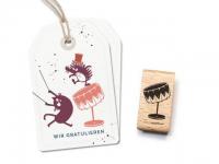 Stempel cats on appletrees Trommel Nr.2