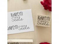 Stempel Pfanti "Konfetti fr die Seele"